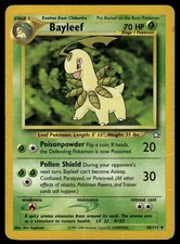 POKEMON BAYLEEF NEO GENESIS 28/111 UNLIMITED UC DMG on eBay