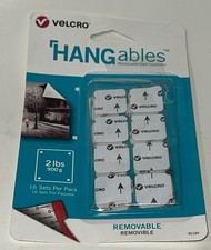 1 Velcro Hangables Removable Wall Fasteners  8 Sets Each # 95180