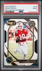 2024 Panini Select Drake Maye #218 Die Cut Silver Prizm PSA 9