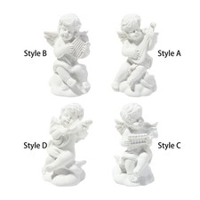 Statua di angioletto carino scultura di cherubino per ingresso soggiorno