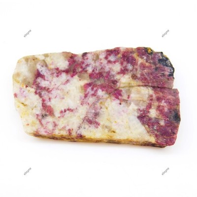 426.10 Ct Natural Plum Blossom Tourmaline Uncut Slab Certified Rough