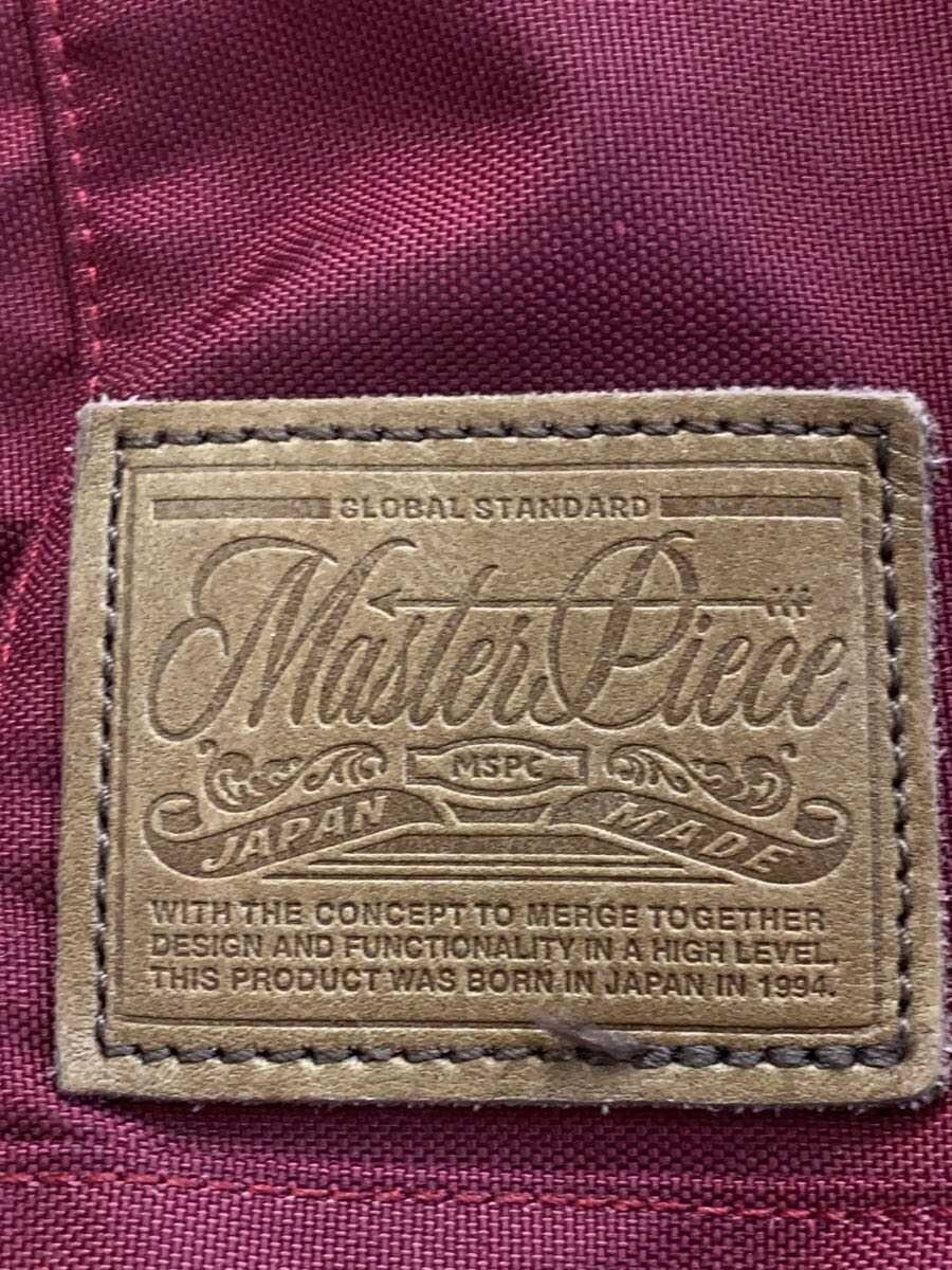 MSPC (master-piece) Backpack Leather Patch Nylon … - image 5