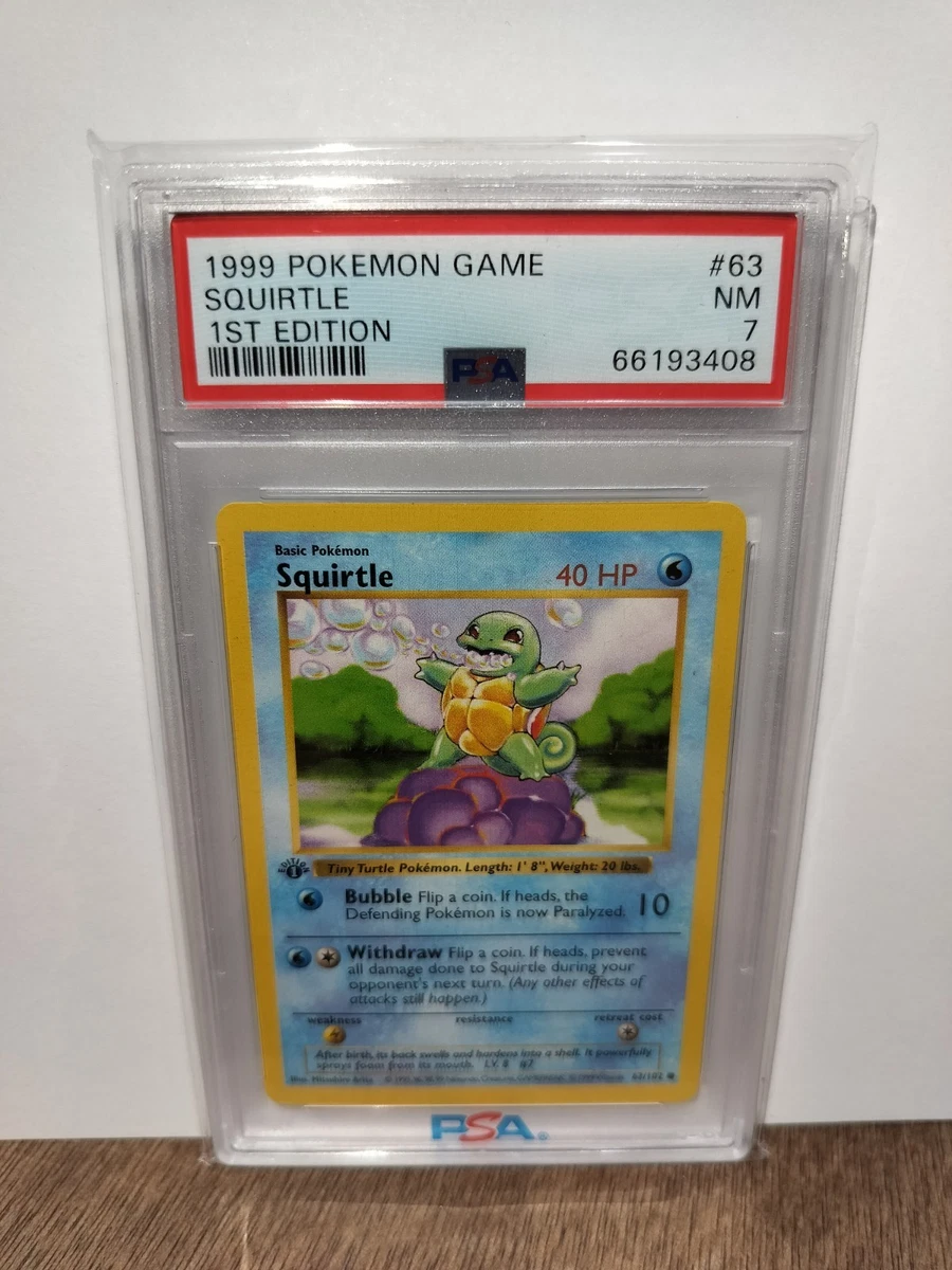 Pokémon TCG Base Set Grade 7 English Collectible Individual Card