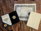 GREEN BAY PACKERS 1921 INAUGURAL SEASON NFL 75TH 999 SILVER COIN CASE COA 7GBO