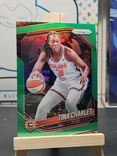 2025 Panini Prizm WNBA Tina Charles #3 Green Prizm Card