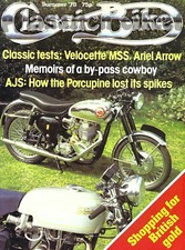 BSA Gold Star DBD34 Clubman MSS Velocette Venom Ariel Arrow 1949 AJS Porcupine