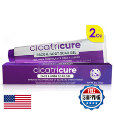 Cicatricure Advanced Scar Gel For Face Body - Proven Results In 2 Weeks Scar