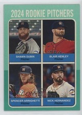 2024 Topps Heritage High Number Aqua Border Shawn Dubin Spencer Arrighetti 0ly5