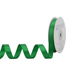 Green Double Faced Satin Ribbon 1/2 Inch x 25 Yards Gift Wrapping Crafts Bow