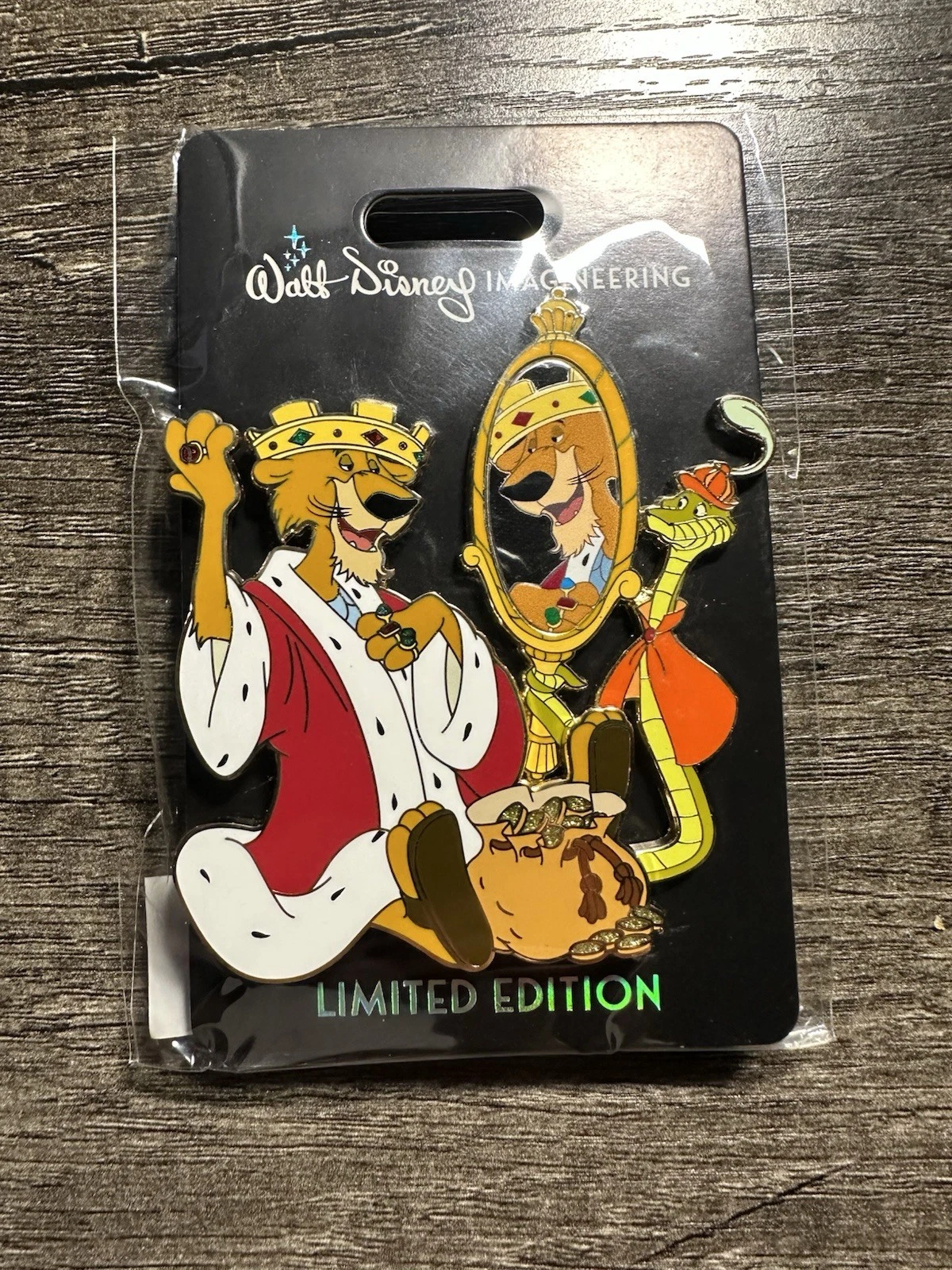 Disney WDI MOG Vanity Reflections Series 2 Prince John Robin Hood LE 300 Pin