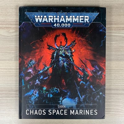 2022 CODEX CHAOS SPACE MARINES WARHAMMER 40K 40.000 9TH EDITION HERETIC ASTARTES
