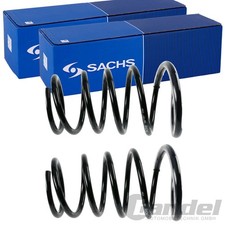 2X SACHS FAHRWERKSFEDERN HINTEN PASSEND FÜR NISSAN X-TRAIL LINKS+RECHTS