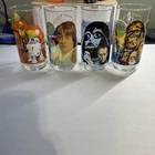 1977 Vintage Star Wars Burger King/Coca-cola Glasses - Complete Set Of 4