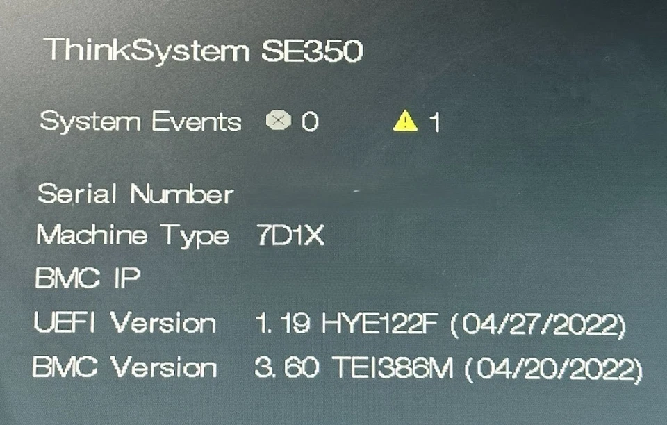 Lenovo ThinkSystem SE350 (Xeon D-2143IT, 256GB DDR4, 16TB SED NVMe *(8*2TB)) - Image 3 of 4