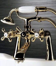 Kingston Brass Deck Mount ClawFoot Tub Faucet With Hand Shower KBB1723 Open Box