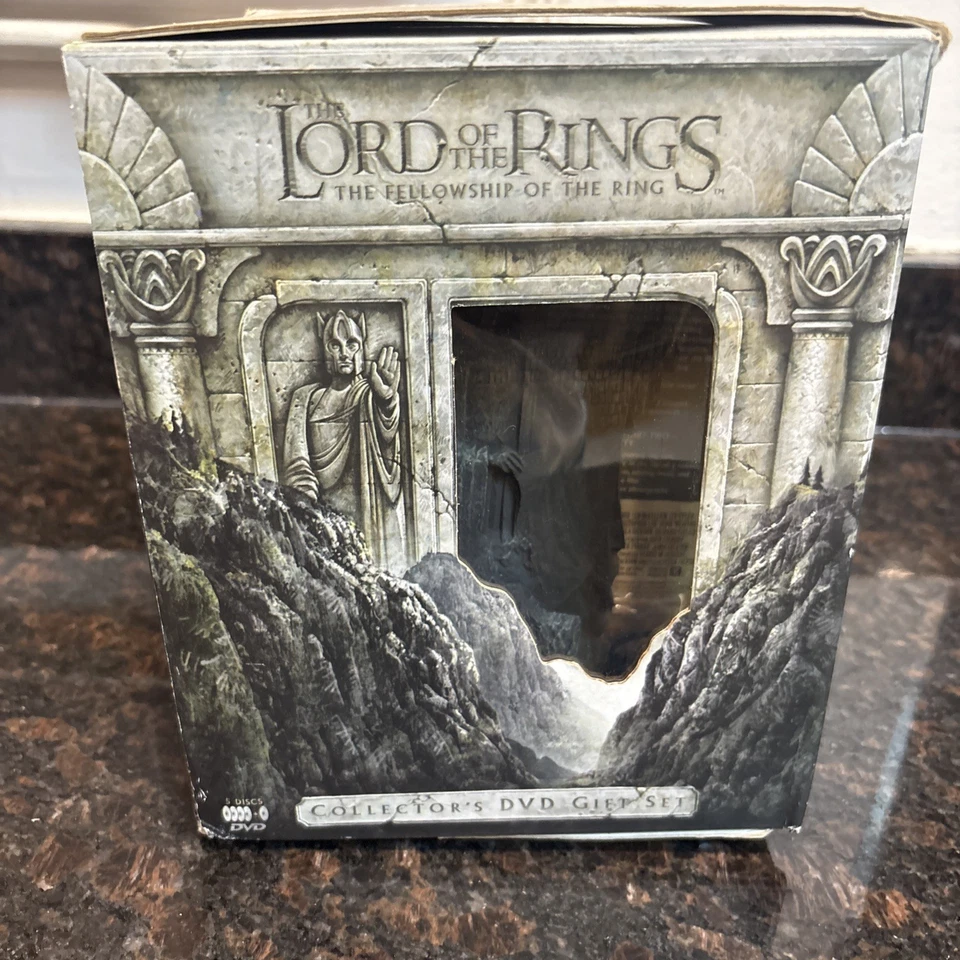 Lord Of The Rings Box DVD Gift Set The Fellowship of the Ring Sealed NIB - Image 4 of 4