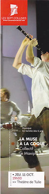 PAGE MARK - LA MUSE A LA COQUE - COLLECTIVE LE MAXIPHONE THEATRE TULLE CORREZE
