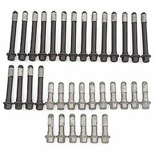 Sbc Small Block Chevy Head Bolt Kit Bolts New Gm 305 327 400 283 Cylinder