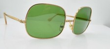 Vintage Gold Oval Metal Sunglasses Frames