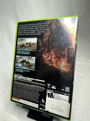 The Last Remnant (Microsoft Xbox 360, 2008) Cleaned Complete & Tested Fast Ship - Picture 2 of 9