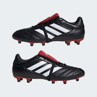 ADIDAS COPA GLORO II FIRM GROUND CLEATS ID5910 MENS SIZES BLACK/WHITE/SCARLET
