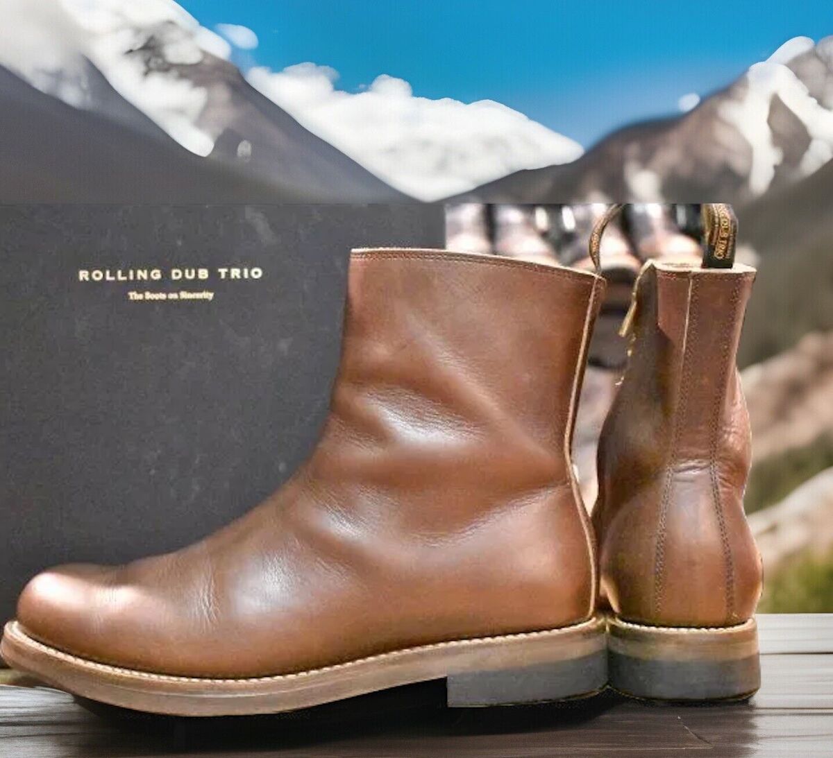Rolling Dub Trio CASPER Boots RDT-A14 Brown Horween Rolling Dub Trio CASPER Boots RDT-A14 Brown Horween