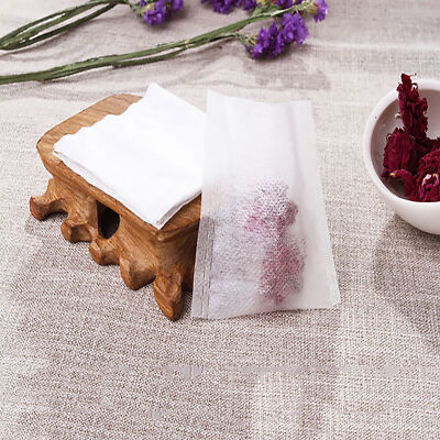 300x White Fabric Loose Leaf Tea Bags Holds 1.25 Tsp (Free 2-Day Shipping)