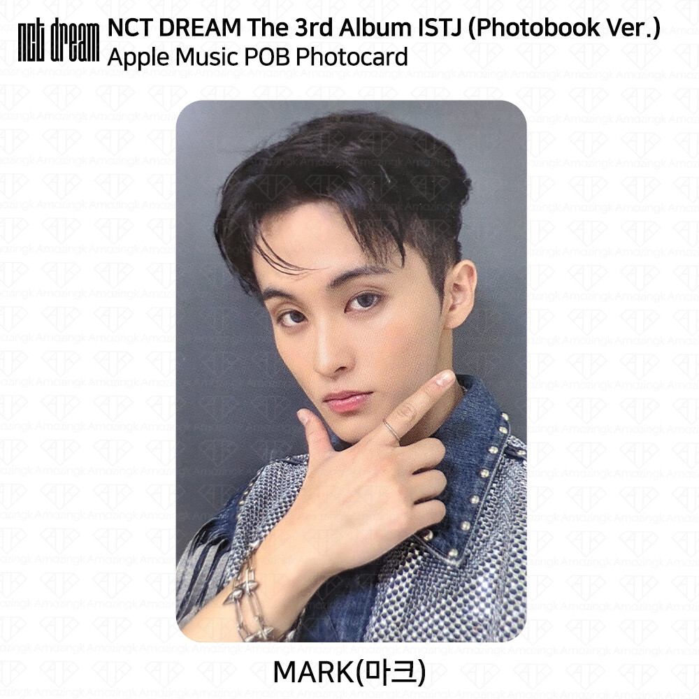 NCT DREAM The 3rd Album ISTJ Apple Music POB Photocard KPOP K-POP