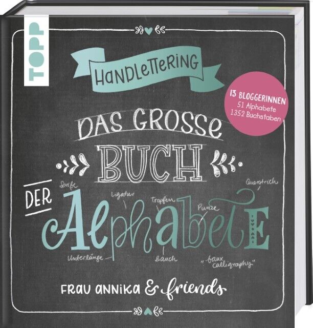 Thumbnail - Frau Annika Handlettering. Das Große Buch Der Alphabete