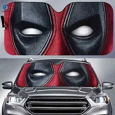 Parasol para coche Deadpool, parasol para coche Deadpool 3, parasol para coche Wolverine Deadpool