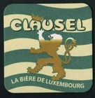 BEER MAT Square Micro - Brewery CLAUSEL / LUXEMBOURG