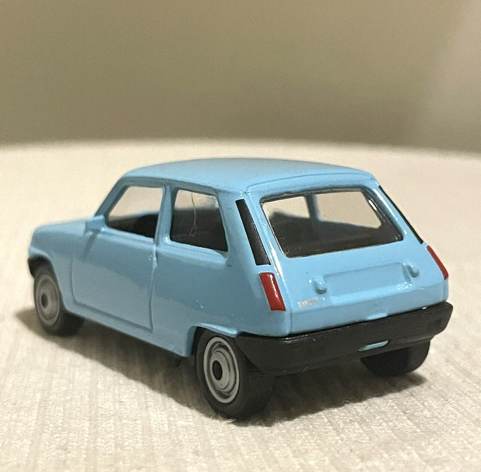 Diecast Renault 5 R5 Blue 1972 Welly 1/55 1:55 3 inches Metal Very Condition - Image 3 of 4