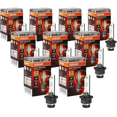9x OSRAM D2S XENARC XENON NIGHT BREAKER 220 bis zu +220% 4500 K Model 2024/25