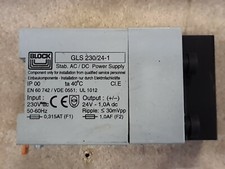 Block GLS 230/24-1 230V/24VDC 1A Hutschiene