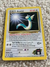 Pokemon Gym Heroes Erika's Dratini Uncommon (42/132) NICE! on eBay