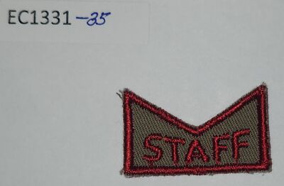 Boy Scout Position Patch JLT Staff