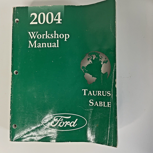 Manual 2004 Ford Taurus and Mercury Sable Original Repair Shop