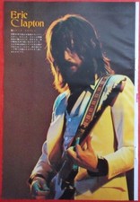 ERIC CLAPTON 1974 CLIPPING JAPAN MAGAZINE ML 2F