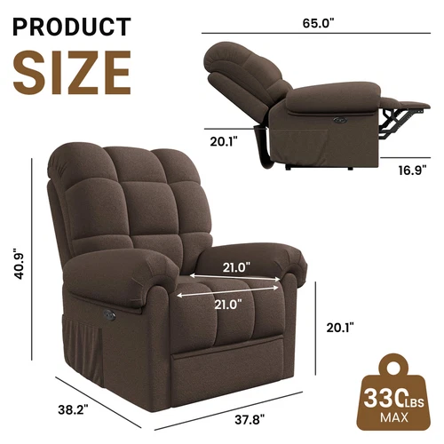 Rise Recline Recliner Electric Power Lift Chair Armchair Mobility Disability - Picture 42 of 57