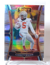 2023 Panini Select Draft Picks Concourse Silver Prizm - Garrett Wilson # 63-RM71