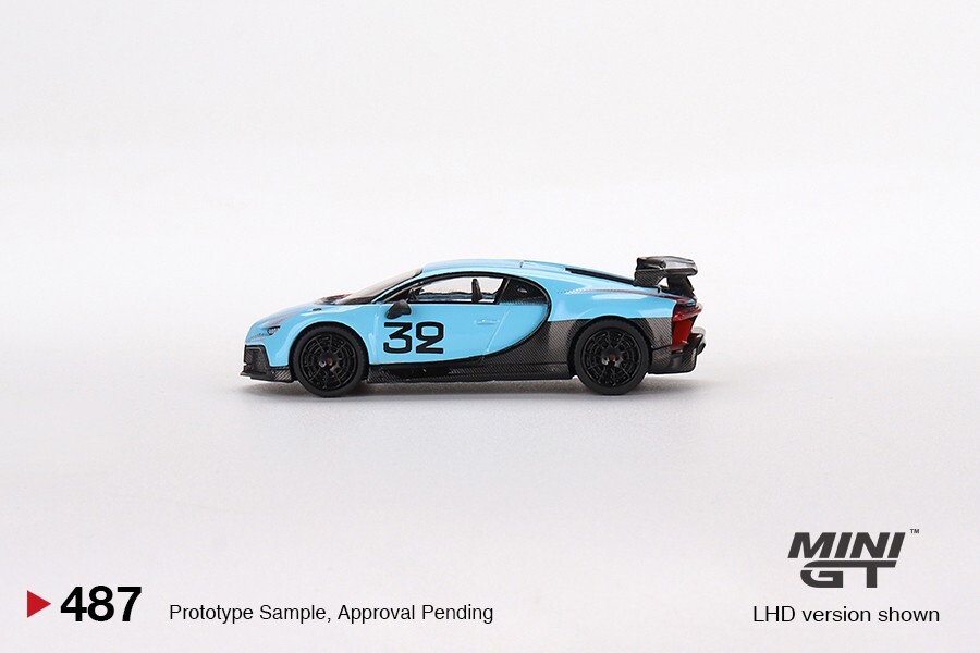 ミニカー MINI GT Bugatti Chiron Pur Sport 487 Mini GT 1:64 Bugatti Chiron Pur Sport #32 (Blue) #487 | eBay