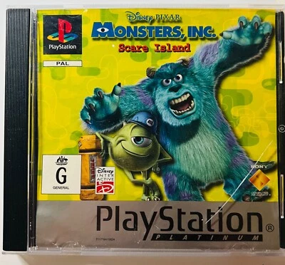 Disney Pixar's Monsters, Inc.: Scare Island. PS1 Game. - Image 1 of 3