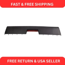 Rear Tailgate Molding Trim Black for Silverado Sierra Pickup Truck New