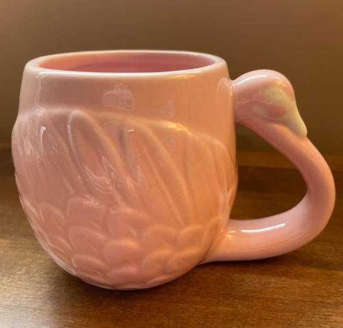 New Urban Outfitters Swan Mug Pink - Picture 4 of 7
