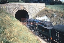 PHOTO  SR MERCHANT NAVY 35023 AT DAINTON 1959