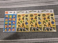 Lot Of 4 Stickers Packs 2013 3 Teenage Mutant Ninja Turtles 1 Despicable Me