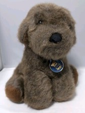 Vtg 1986 Dakin Misty Puppy Plush Chocolate Lab Stuffed Realistic Brown Dog