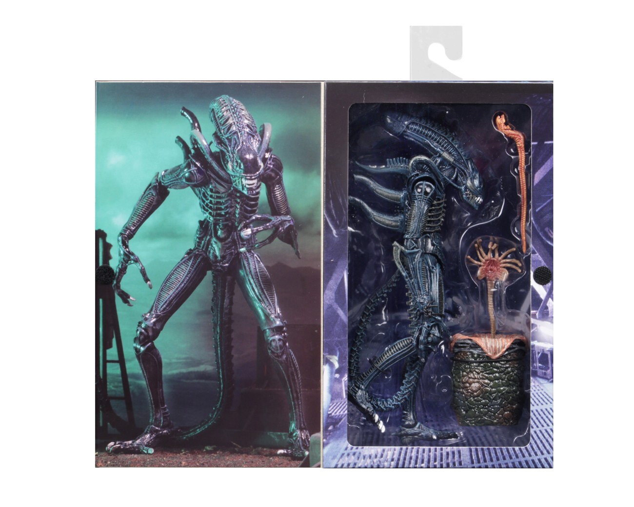 Neca Aliens 1986 WARRIOR Blue ULTIMATE 9"" ACTION FIGURE EGG CHEST BURSTER