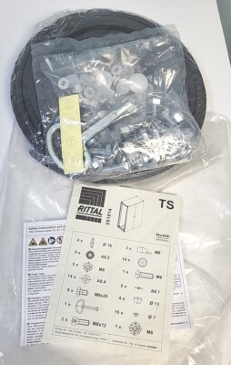 Rittal TS8 Schaltschrankzubehör Konvolut - Schlüssel, Schrauben, Fittinge etc EINGESTELLT