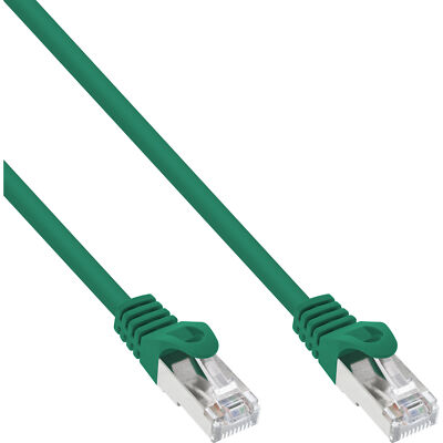 InLine  Patchkabel, F/UTP, Cat.5e, grün, 7m
